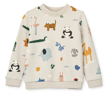 將圖片載入圖庫檢視器 LIEWOOD - 薄衛衣 (動物) 沒有刷毛 - 只剩5-6Y