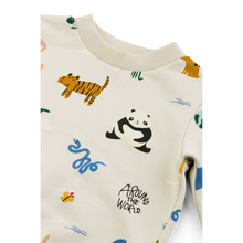 將圖片載入圖庫檢視器 LIEWOOD - 薄衛衣 (動物) 沒有刷毛 - 只剩5-6Y