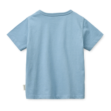 Load image into Gallery viewer, Liewood - Apia Placement Shortsleeve T-shirt (Tiger / Beach blue)