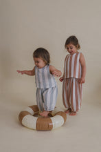 Load image into Gallery viewer, Organic Zoo - Sardine Stripes Resort Top 4-5Y