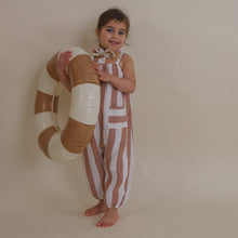 Load image into Gallery viewer, Organic Zoo - Sienna Stripes Artisan Jumpsuit