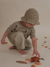 Load image into Gallery viewer, Organic Zoo -Dusky Checkboard Terry Sun Hat
