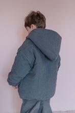 Load image into Gallery viewer, Studio Boheme - Frio Coat (Blue Mistletoe)