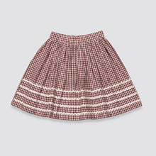 Load image into Gallery viewer, Little Cotton Clothes - Margot Skirt Sugarplum Check (2Y-6Y)