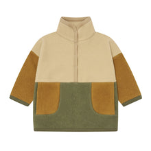 Load image into Gallery viewer, Organic Zoo - Color Block Fleece Sweater