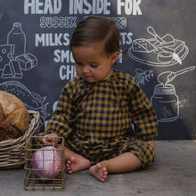 將圖片載入圖庫檢視器 Organic Zoo - 連身衣 (Blueberry Gingham)