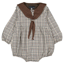 Load image into Gallery viewer, Maison Marelle - Romper CAMBON - Brown Collar