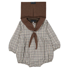 Load image into Gallery viewer, Maison Marelle - Romper CAMBON - Brown Collar