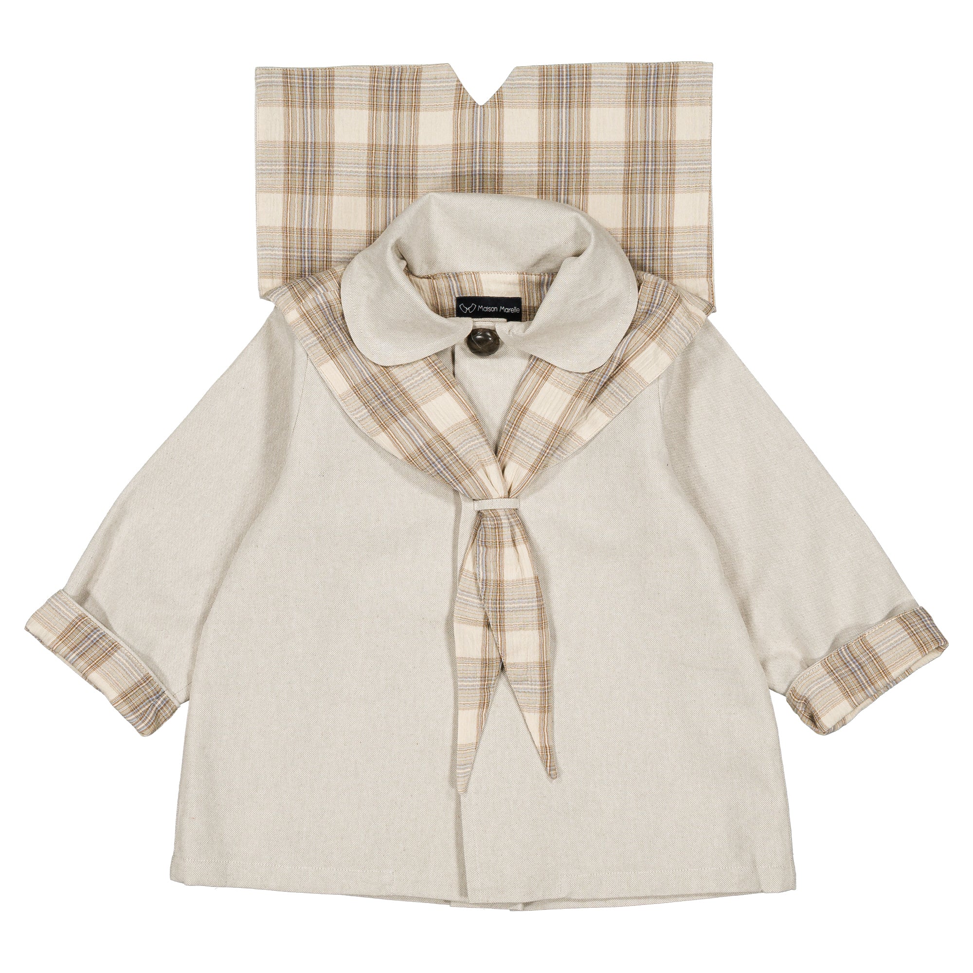 預購] Maison Marelle - Coat VOLTAIRE - Beige – Everlybee