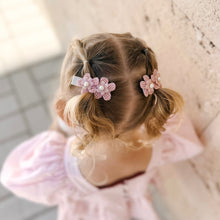 Load image into Gallery viewer, 髮夾2入 // Clip // Rosette - Pink