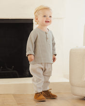 Load image into Gallery viewer, Quincy Mae - Woven Pant (Blue Gingham)