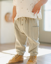 Load image into Gallery viewer, Quincy Mae - Woven Boxy Top (Trees)