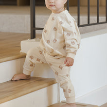 Load image into Gallery viewer, Quincy Mae - Relaxed Sweatshirt + Sweatpant Set (Brown Bear)