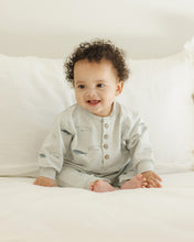 Load image into Gallery viewer, Quincy Mae - Relaxed Fleece Jumpsuit (Narwhals)