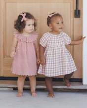 Load image into Gallery viewer, Quincy Mae - Bella Dress (Pink Plaid) 18-24M