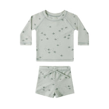 將圖片載入圖庫檢視器 Quincy Mae - 長袖泳衣套裝 (魚)1-7歲