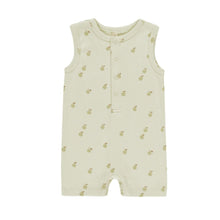 將圖片載入圖庫檢視器 Quincy Mae - 羅紋短袖連體衣 (綠蘋果)