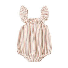 Load image into Gallery viewer, Quincy Mae - Bonnie Romper (Vintage Stripe)
