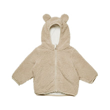 Load image into Gallery viewer, Quincy Mae - Bear Jacket (Sand) 4-5Y
