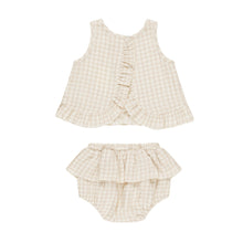 將圖片載入圖庫檢視器 Quincy Mae - 無袖上衣+燈籠褲 (Oat Check)