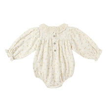 Load image into Gallery viewer, Quincy Mae - Callie Romper (Golden Floral)’