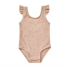 Load image into Gallery viewer, Quincy Mae - Flutter One-Piece Swimsuit (Cherries) 18-24M