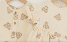 將圖片載入圖庫檢視器 Quincy Mae - 短袖裙子+ 燈籠褲 (熊熊)