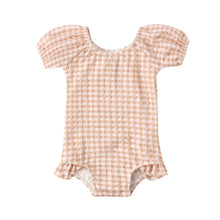 Load image into Gallery viewer, Quincy Mae - Catalina One-piece (Melon Check)