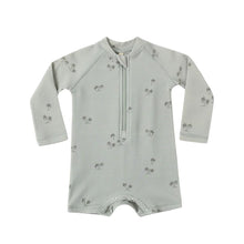 Load image into Gallery viewer, Quincy Mae - Long Sleeve One-piece Rashguard (Palm)