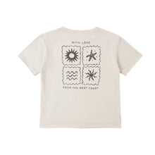 Load image into Gallery viewer, Rylee + Cru - Raw Edge Tee (West Coast) 18-24M
