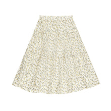 Load image into Gallery viewer, Rylee + Cru - Tiered Midi Skirt (Lemons) 2-3Y