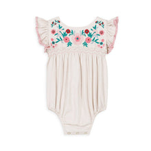 將圖片載入圖庫檢視器 Louise Misha - 米白色刺繡包屁裙 6M