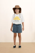 Load image into Gallery viewer, Tiny Cottons - Tiny Hat Graphic Tee (Off-White)