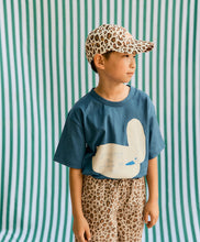Load image into Gallery viewer, Tiny Cottons - Swan Graphic Tee (Light Navy)