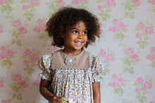 Load image into Gallery viewer, Little Cotton Clothes - Emille Romper Yarrow Floral (6M-2Y)