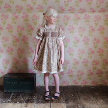 Load image into Gallery viewer, Little Cotton Clothes - Elizabeth Dress Yarrow Floral (2Y-6Y)