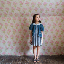 將圖片載入圖庫檢視器 Little Cotton Clothes - Flora Jacket in Pier Blue (2Y-6Y)