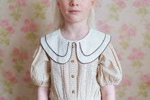 Load image into Gallery viewer, Little Cotton Clothes - Ira Skirt Straw Check (2Y-6Y)