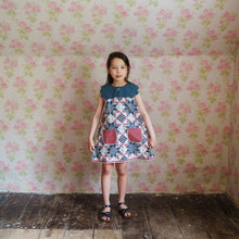 Load image into Gallery viewer, Little Cotton Clothes - Scalloped Collar in Pier Blue (2Y-6Y)