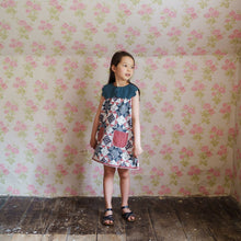 Load image into Gallery viewer, Little Cotton Clothes - Scalloped Collar in Pier Blue (2Y-6Y)