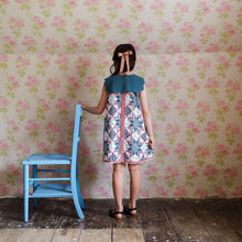 Load image into Gallery viewer, Little Cotton Clothes - Scalloped Collar in Pier Blue (2Y-6Y)