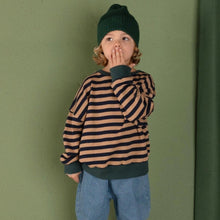 將圖片載入圖庫檢視器 Nixnut - 薄寬鬆衛衣 (Navy Stripe)