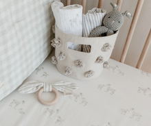 Load image into Gallery viewer, Pehr- 嬰兒床單 - Follow Me Lamb