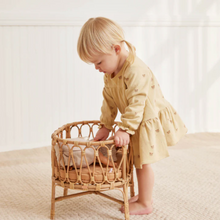 Load image into Gallery viewer, Quincy Mae - Tiered Jersey Dress (Bears) 18-24M