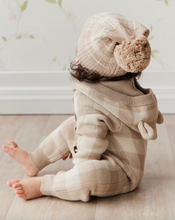 Load image into Gallery viewer, Jamie Kay - Check Bear Knitted Onepiece - Check Jacquard
