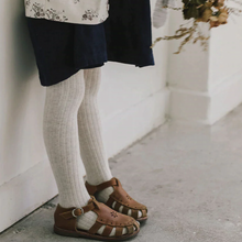 Load image into Gallery viewer, Jamie Kay - Ribbed Tight Oatmeal (3-12M)