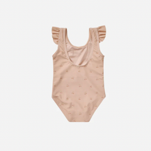 Load image into Gallery viewer, Quincy Mae - Flutter One-Piece Swimsuit (Cherries) 18-24M