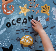 Load image into Gallery viewer, Wee Gallery - Ocean Life Floor Puzzle