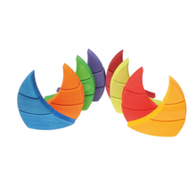 Load image into Gallery viewer, Grimm's - 歌德多彩大圓環積木