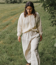Load image into Gallery viewer, Organic Zoo - Adult Women's Ceramic White Linen Pants